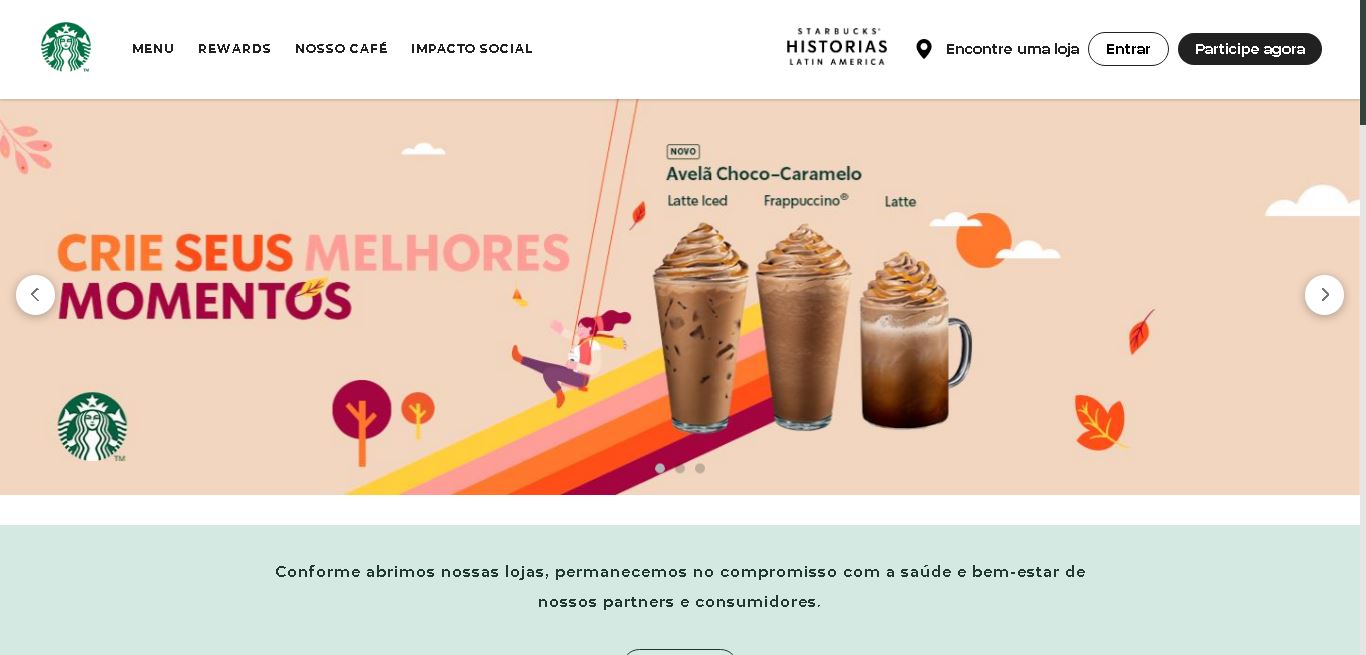 Starbucks clone landing page